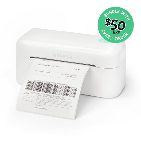 Bluetooth Thermal Printer | Munbyn Label Printer | HeapsGood